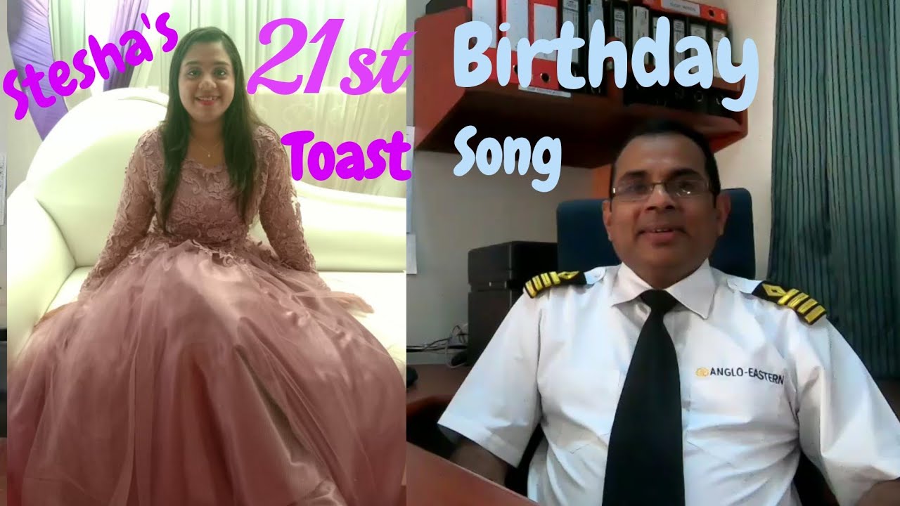 21st Birthday Toast Song | Konkani Song | Sung Onboard