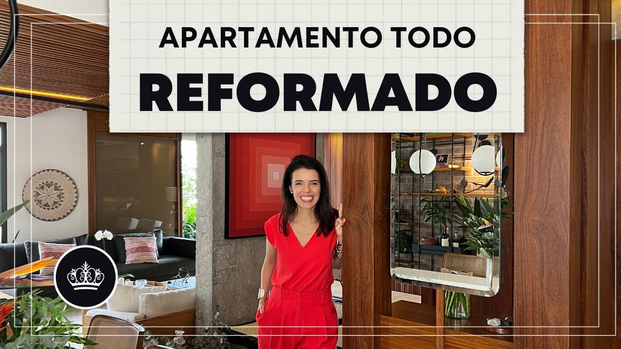 APARTAMENTO com cara de CASA totalmente REFORMADO