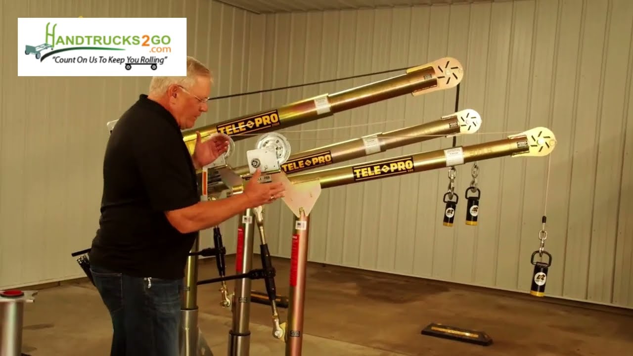 OZ Telescoping Pro Davit Crane