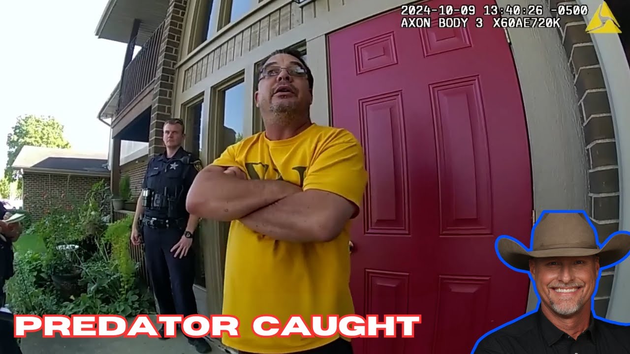 Police Surprise Creep Caught Lurking Inside Neighbor's Home