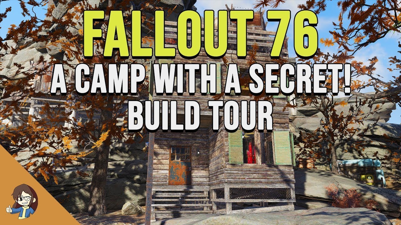 FALLOUT 76: A CAMP with a Secret | Build Tour
