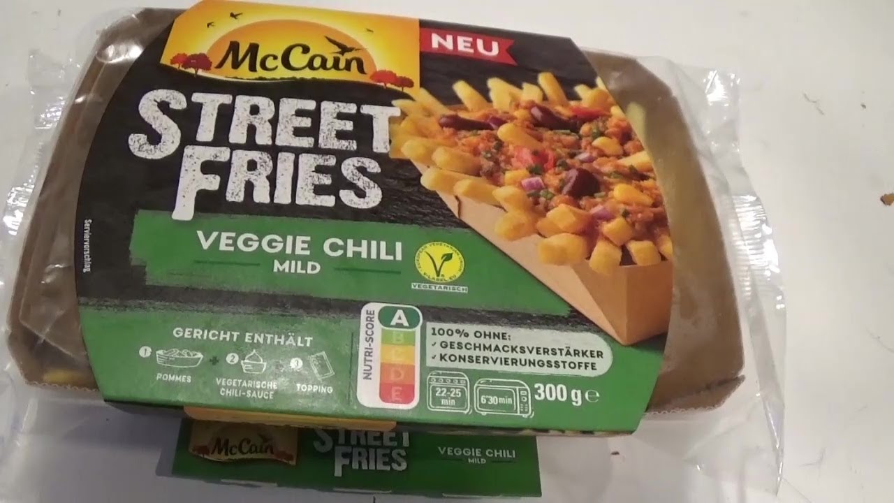 McCain Street Fries -Veggie Chillie mild -