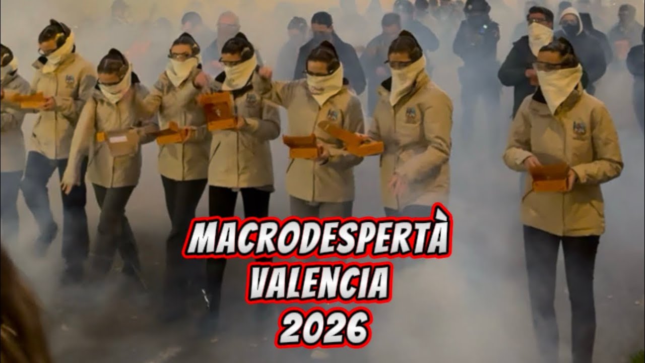 Así fue la Macrodespertà 2026 en Valencia. 