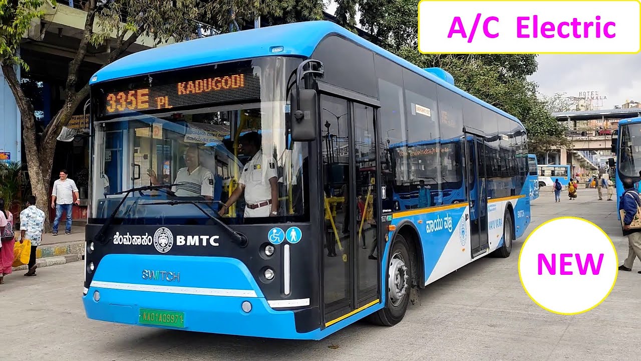 New AC Electric BMTC Bus