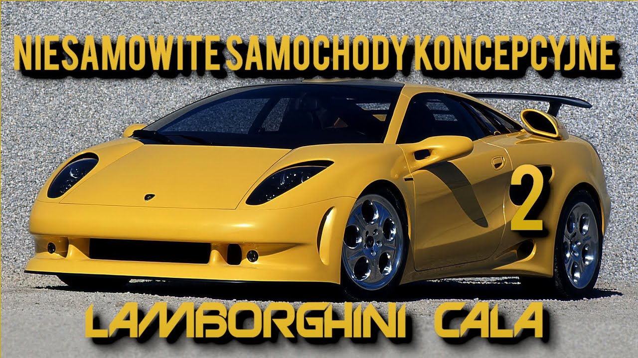 Lamborghini Cala - Niesamowite Samochody Koncepcyjne #2 motoryzacyjna 