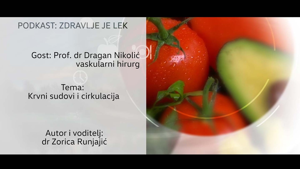 PODKAST ZDRAVLJE JE LEK   Krvni sudovi i cirkulacija   Prof  dr Dragan Nikolić
