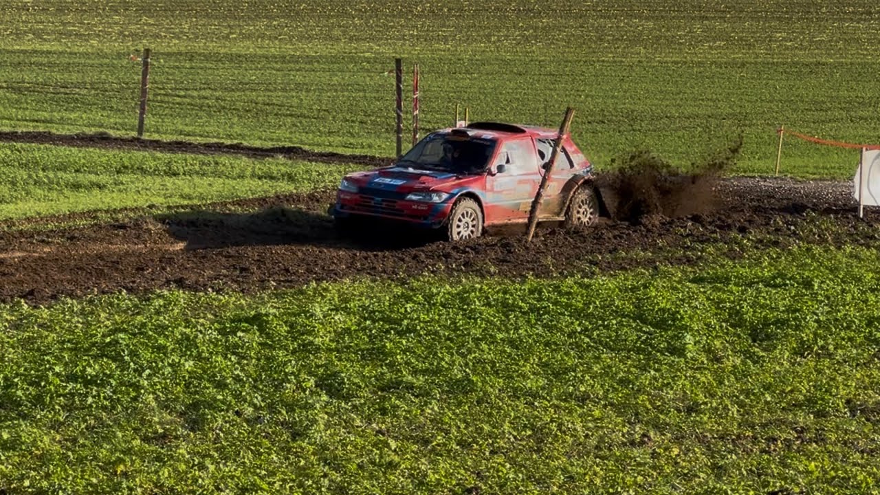 Rallye TT des 7 Vallées d'Artois 2025 (mistakes & slippy corners) #rally