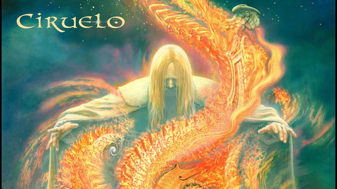 Painting for Rick Wakeman by Ciruelo