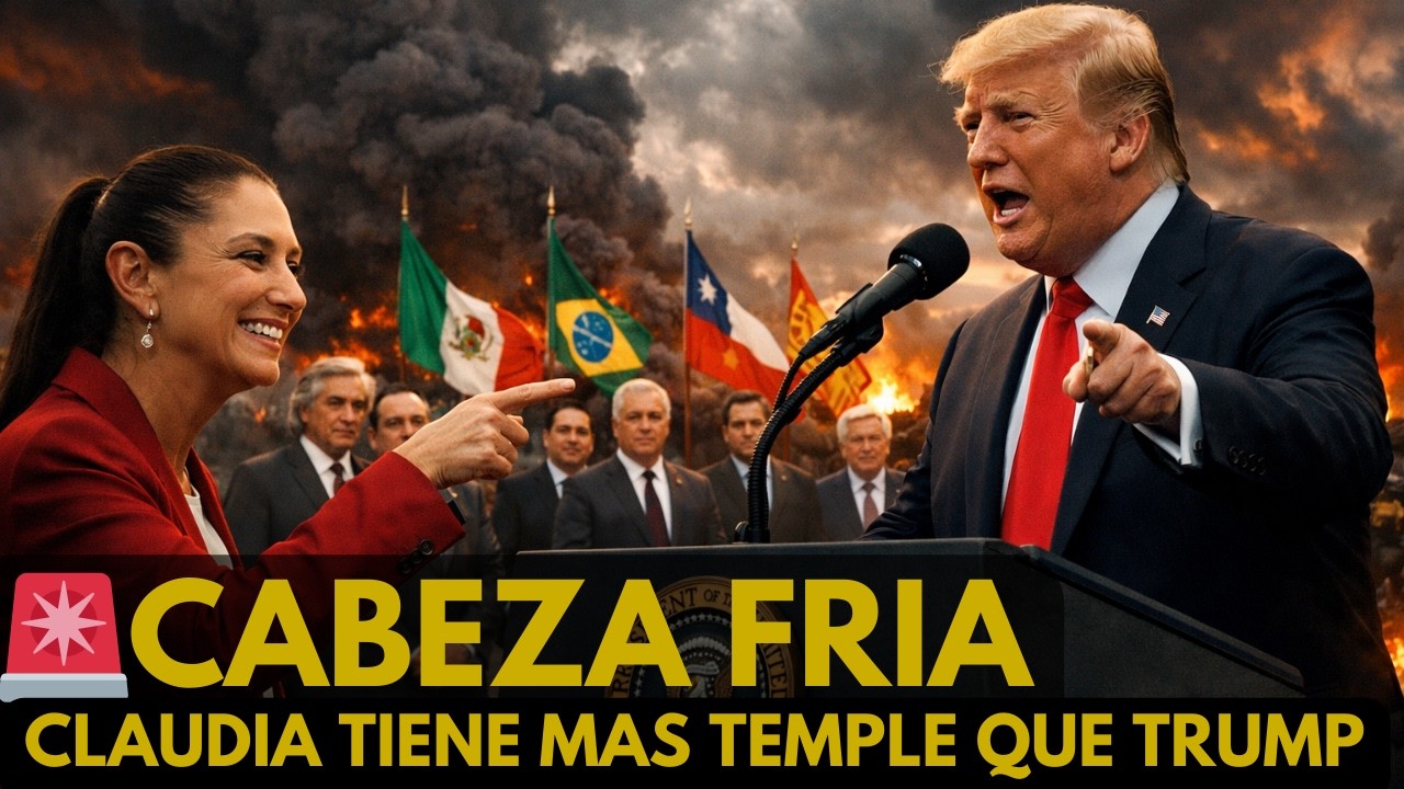 ¡🚨 TRUMP EXPLOTA CONTRA MÉXICO! Sheinbaum responde con sangre fría y deja a todos en silencio