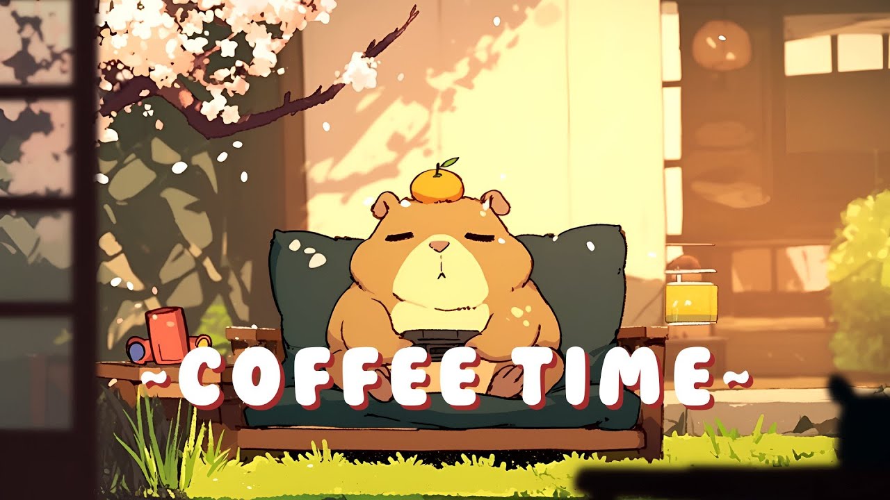 [Extended Mix] Capybara Chill Radio - Relaxing Jazz Hop Collection ~ Dreamy Vibes ~ 📚 🎵