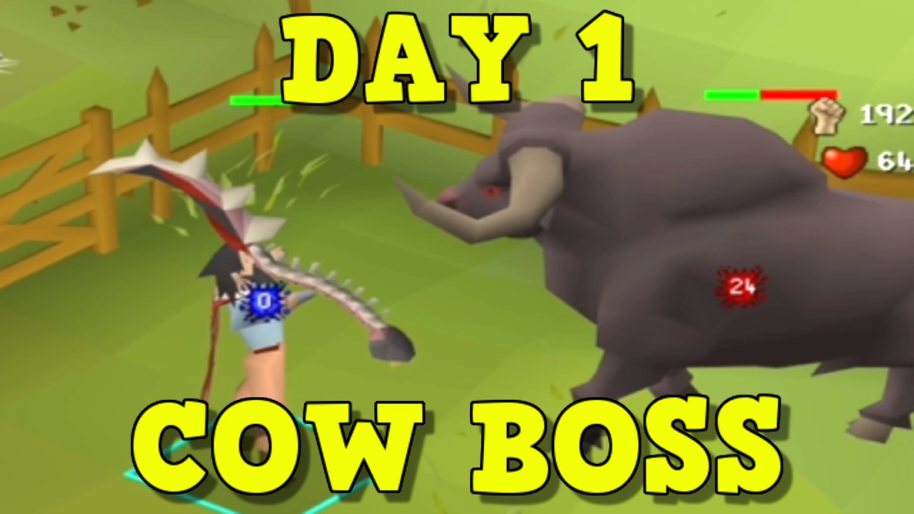 COW BOSS First Impressions... (OSRS)