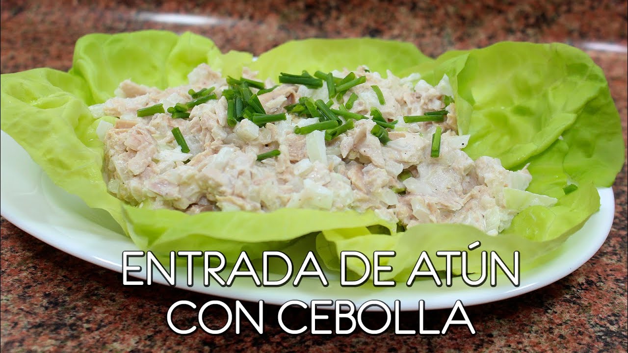 Entrada de atún FÁCIL Y RÁPIDA - Come como principe