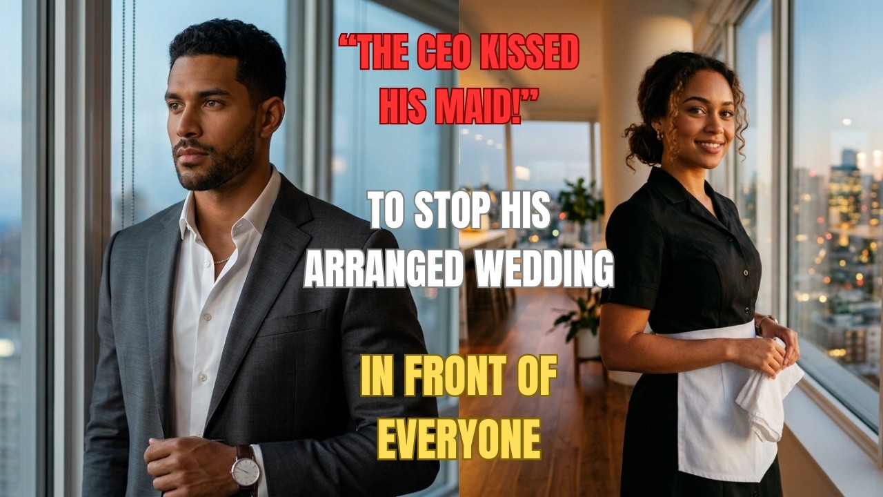 Millionaire CEO Kisses His Maid To Stop His Arranged Wedding… But Something Unexpected Happens