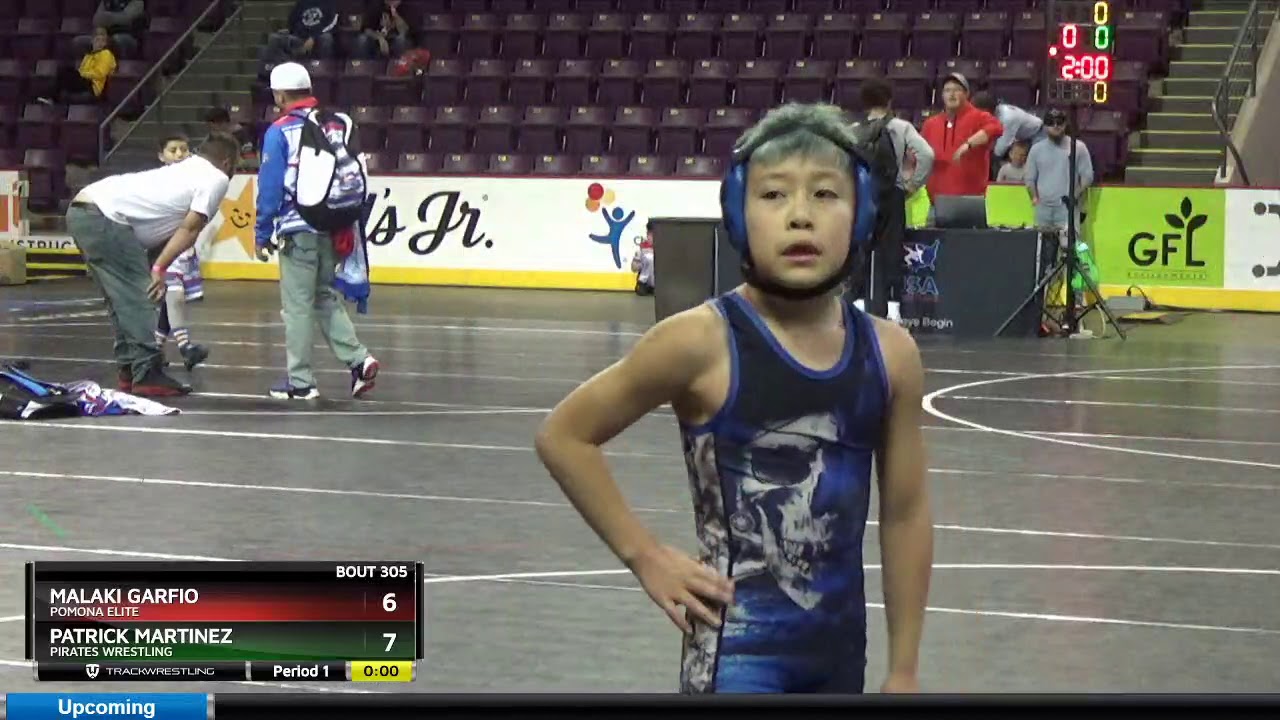 10U 59 Malaki Garfio Pomona Elite Vs Patrick Martinez Pirates Wrestling