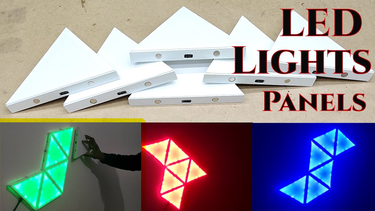 Светодиодная панель RGB/Светодиодные фонари/Создание светодиодных светильников своими руками/Сдел...