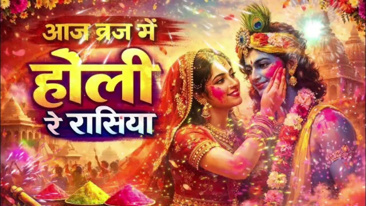 Rang Leke Khelte Gulal Leke Khelte - (HD) | Radha Sang Holi Nanadlal Khelate | Special Holi Song