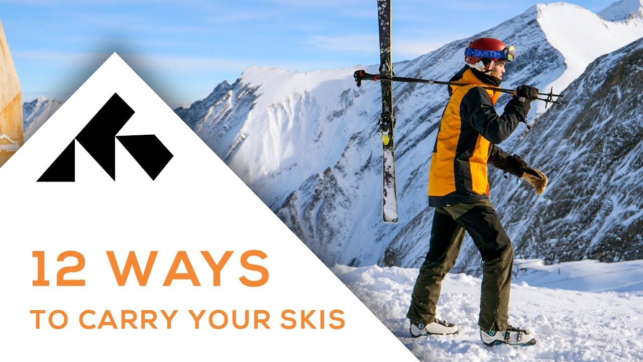 GUIDE: HOW TO CARRY SKIS | 12 WAYS TO CARRY YOUR SKIS