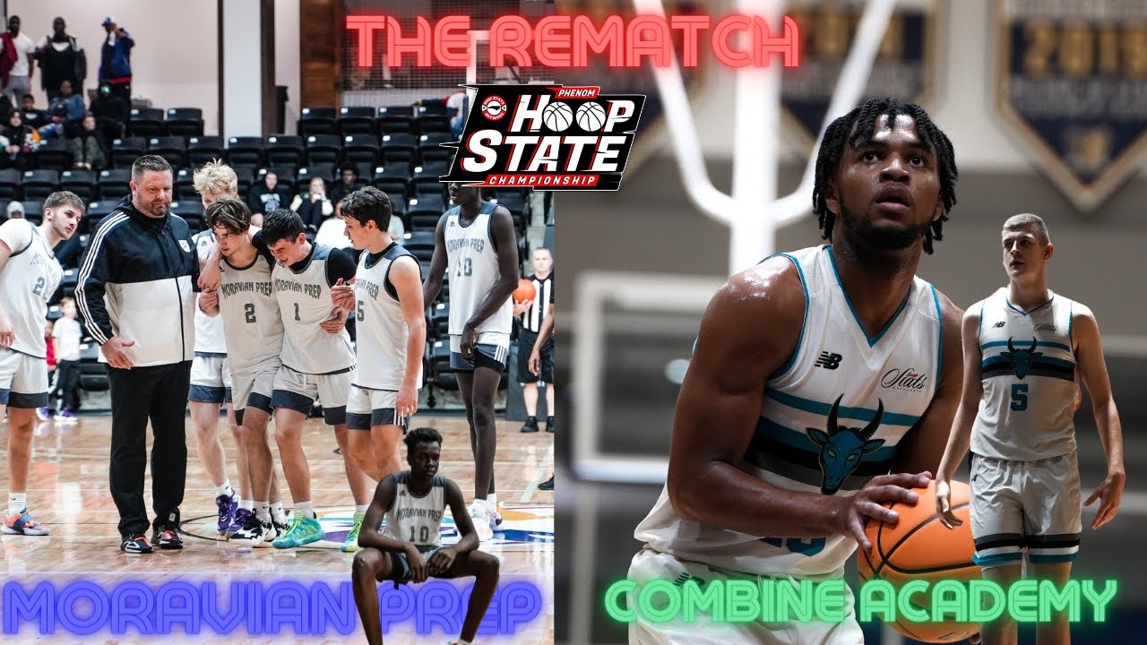 COMING BACK WITH VENGEANCE | Moravian Prep 🆚 Combine Academy in HEATED BATTLE | HoopState Champs