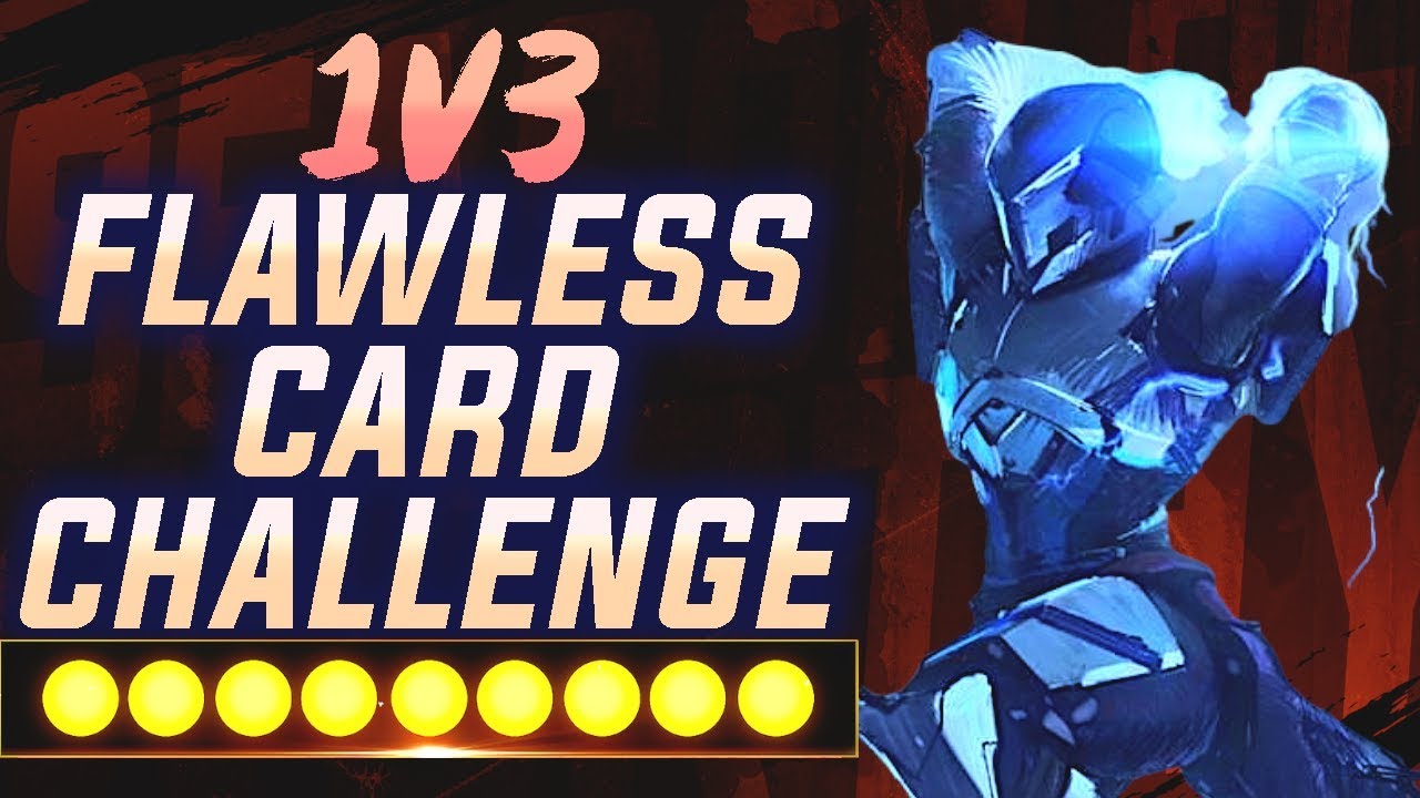 The 1V3 FLAWLESS CARD CHALLENGE! | Trials of Osiris (Anomaly)