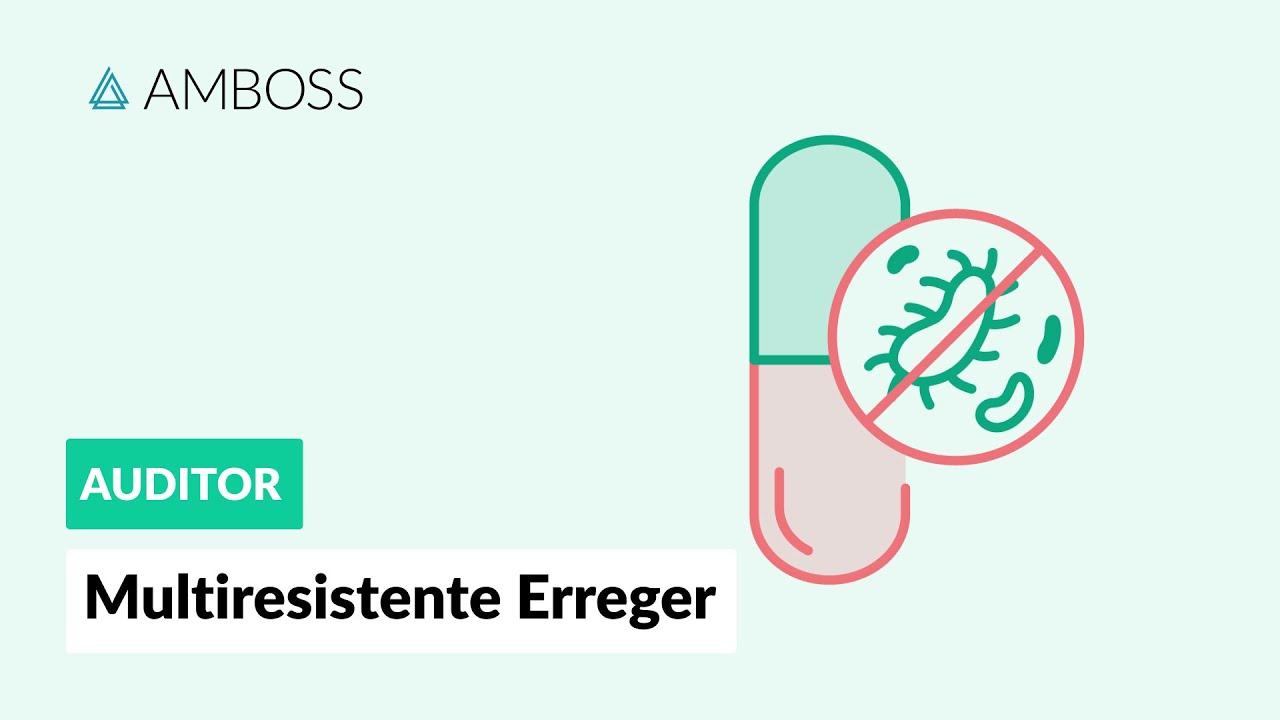 Multiresistente Erreger -- Antibiotika Teil 4 -- AMBOSS Auditor