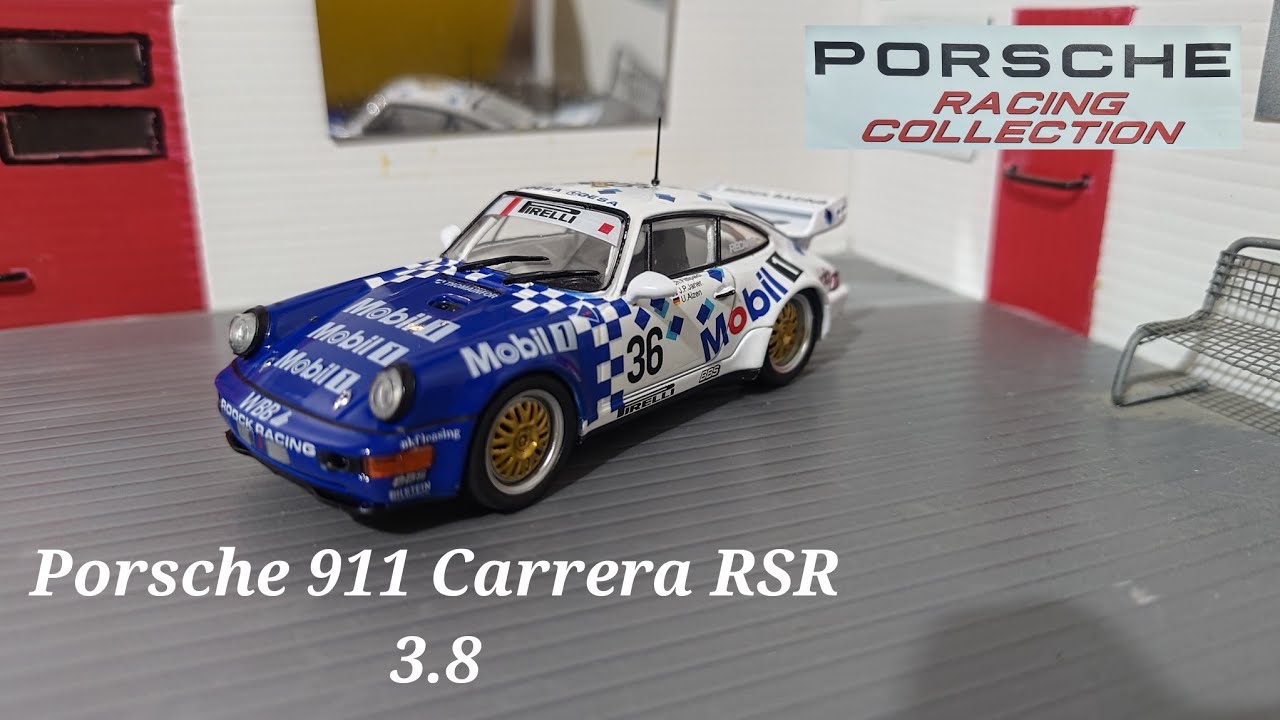 Porsche Carrera 911 RSR 3.8 (1993) 1:43 Porsche racing collection Centauria uscita n.77