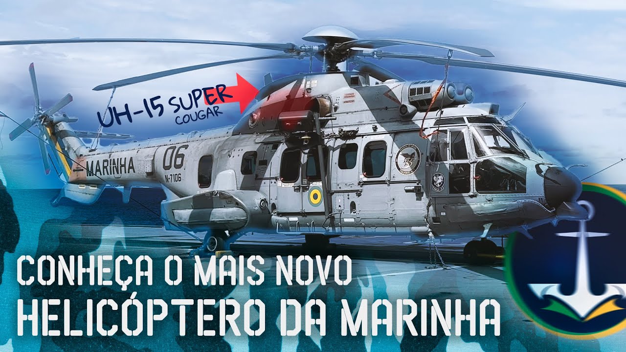 Por dentro do UH-15. O helicóptero mais moderno da MARINHA