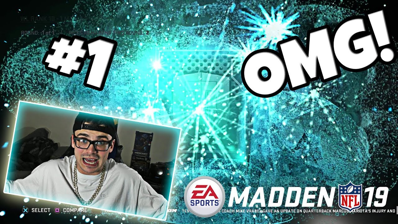 NUMBER 1 IN THE WORLD REWARDS 1 MILLION COINS! Madden 19 Ultimate Team Pack Opening