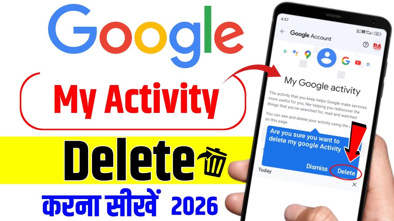 How to Delete Google Activity New Process 2025 | How To Delete My Google Activity