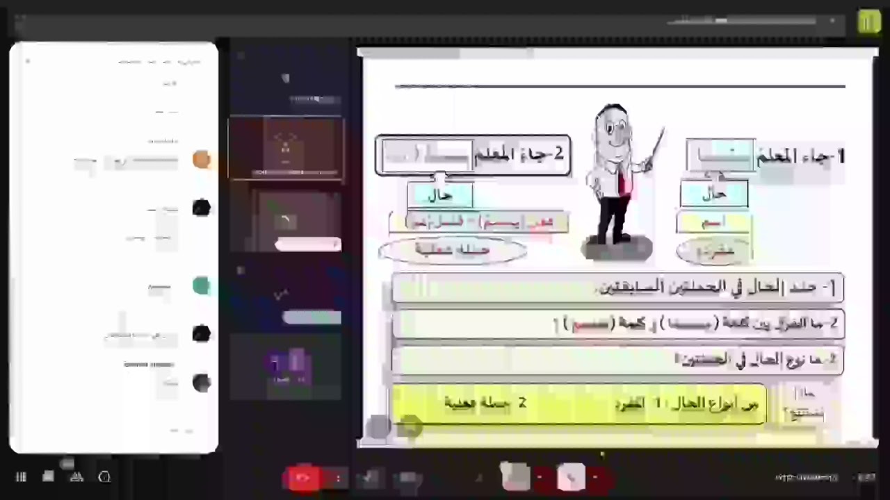 الحال الجزء 2