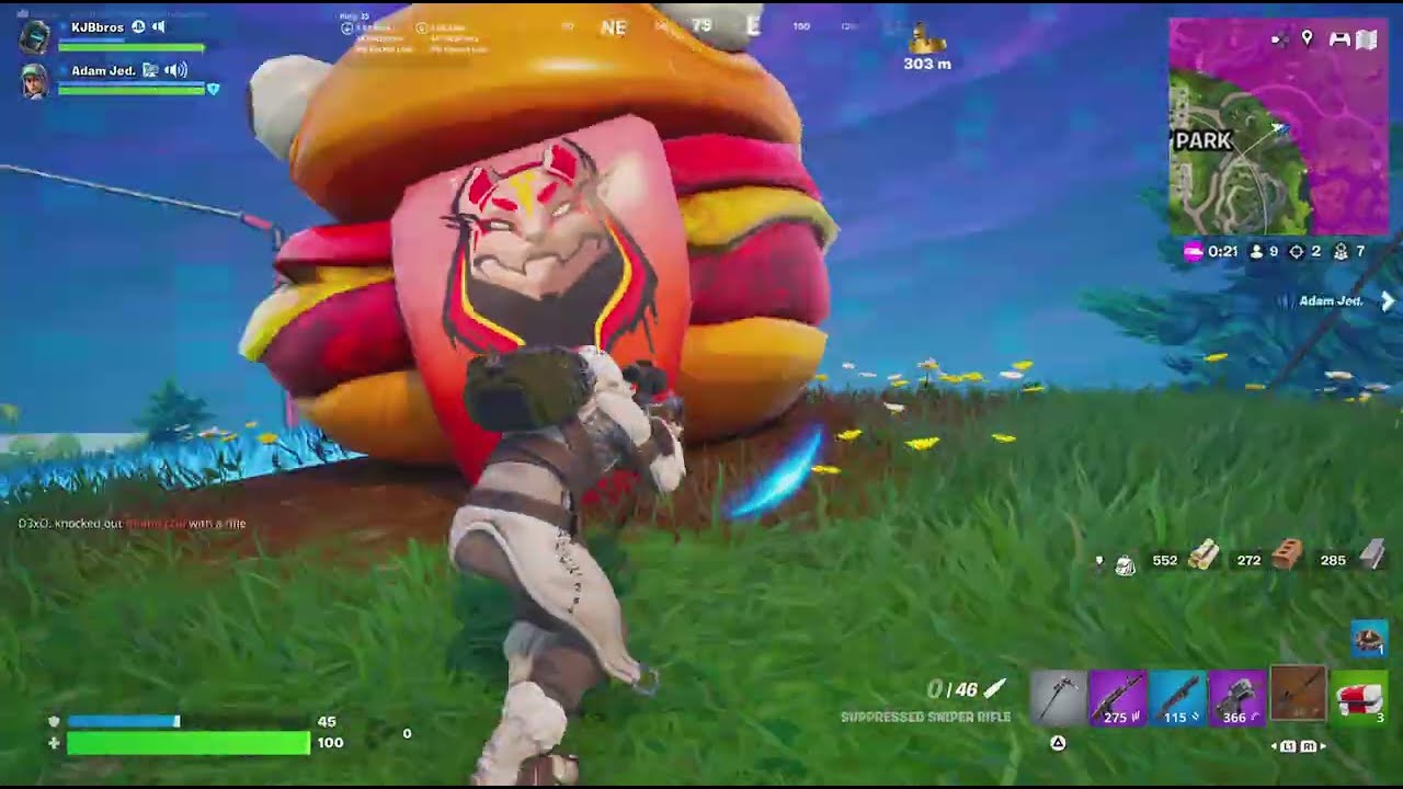 Getting carried to a win in OG season 7