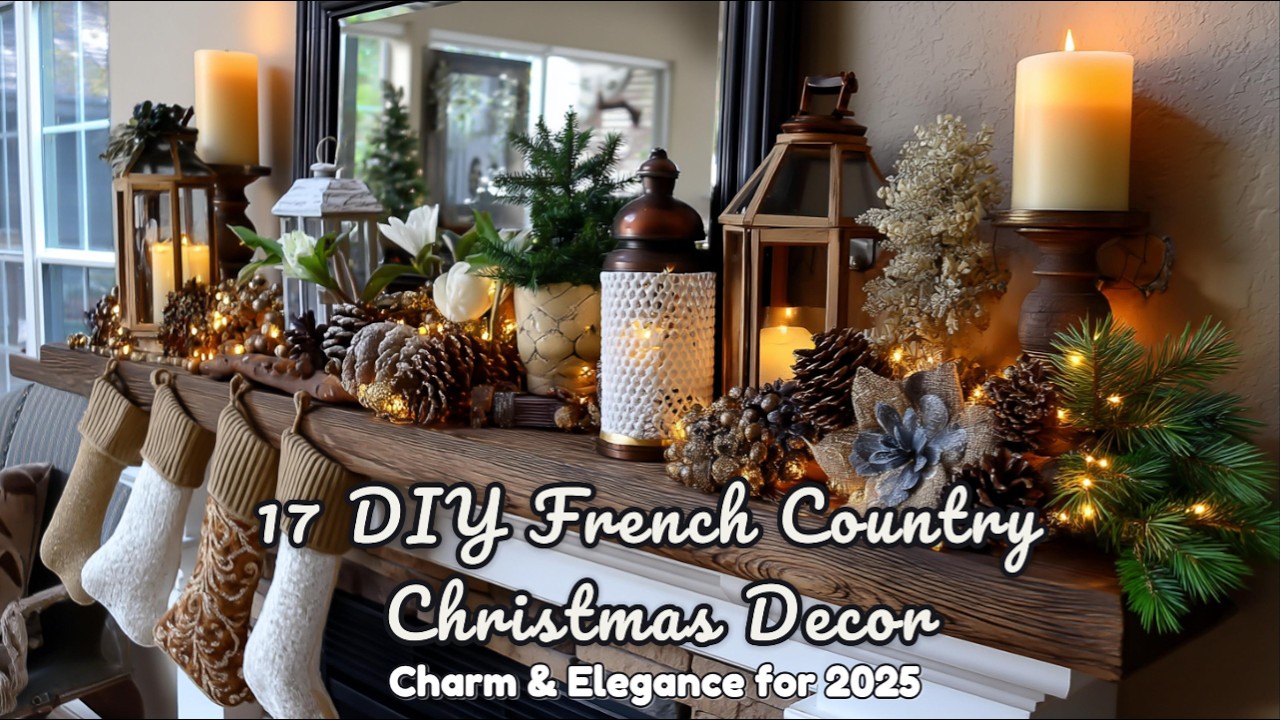 🎄 17 DIY French Country Christmas Decor: Charm & Elegance for 2025