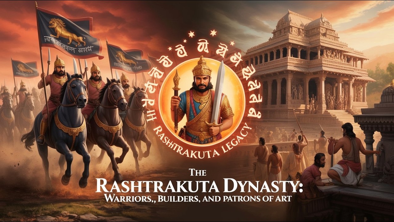 The Rashtrakuta Dynasty: Warriors, Builders, and Patrons of Art