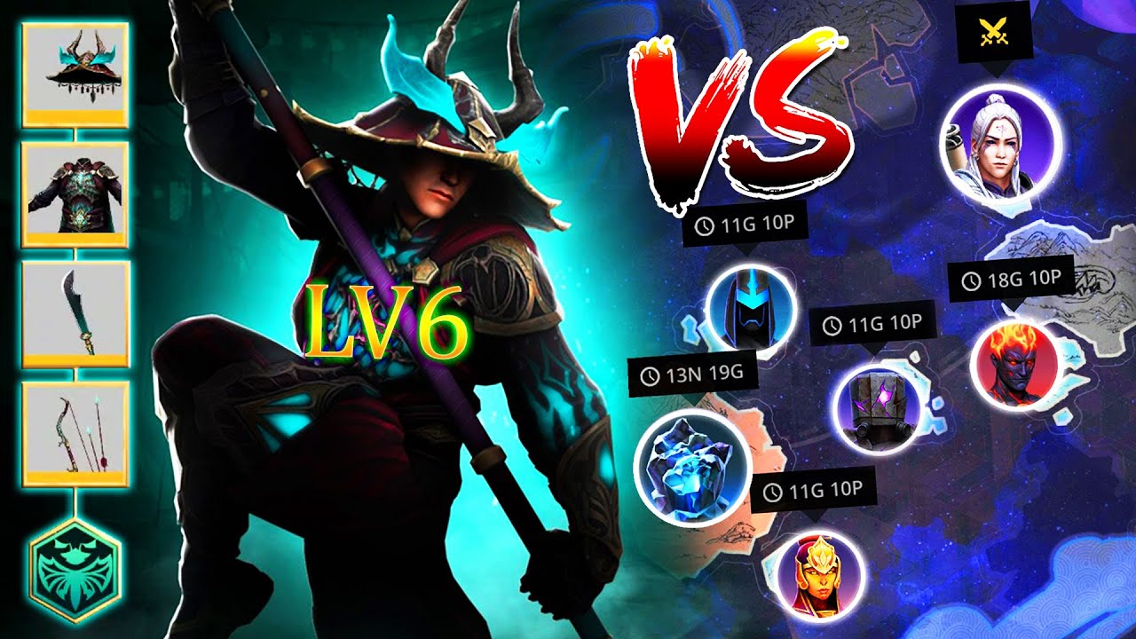 Shadow Fight 3: New METAMORPHOSIS Set Lv6 Vs All Raid Boss