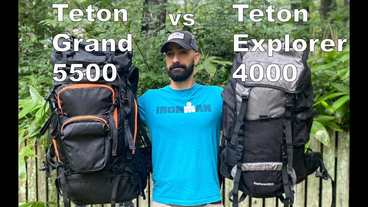 Teton Grand 5500 vs the Teton Explorer 4000!