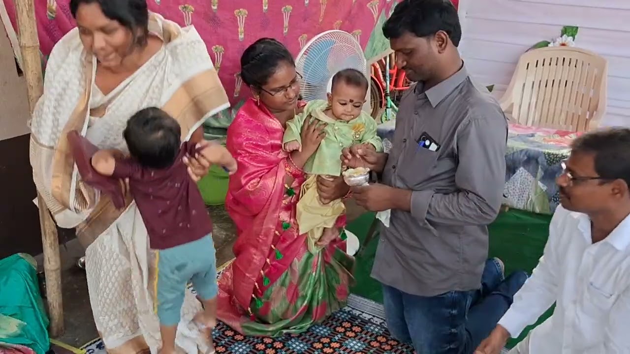 shahus Asher Child Dedication || Bro. Surendra & Sis. Satyanikita # Aravapalli 