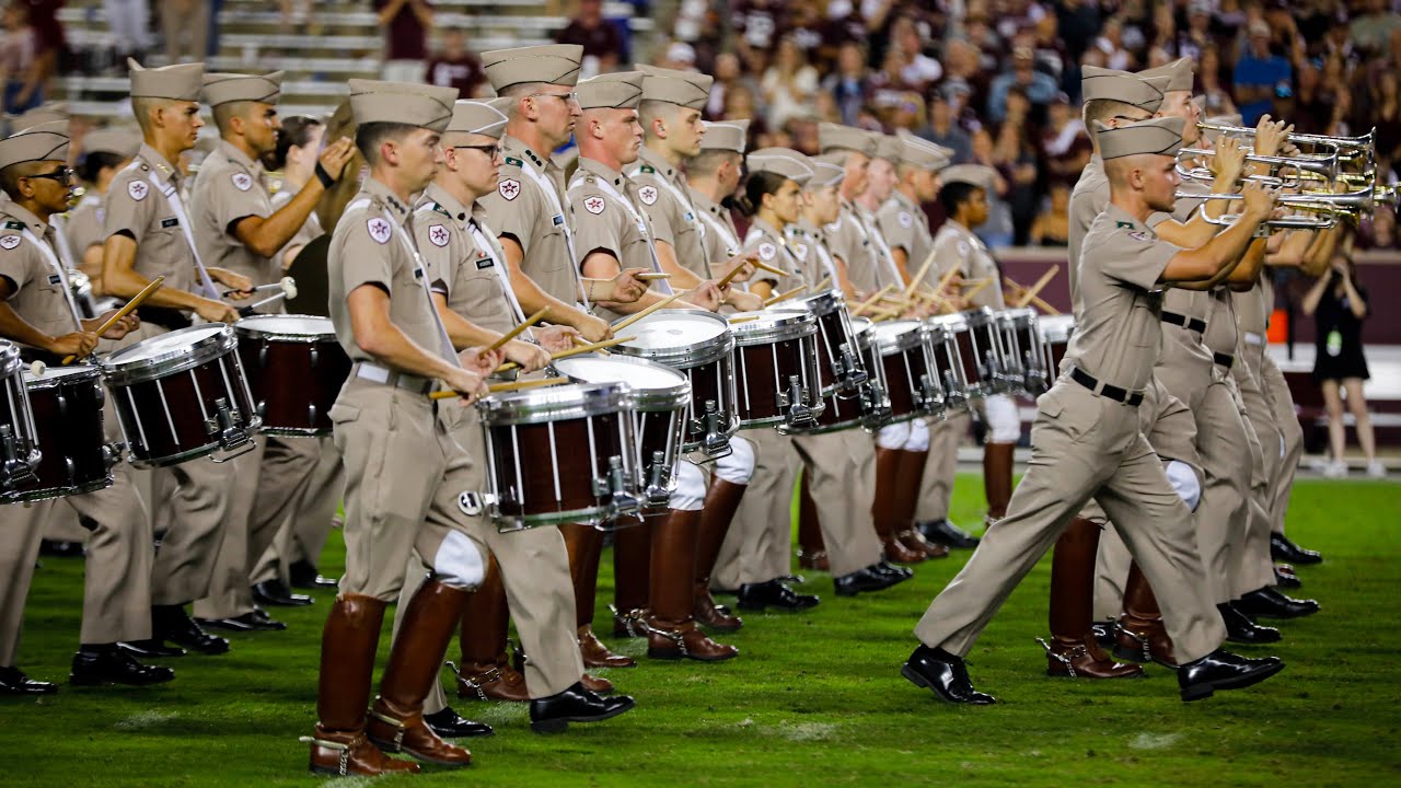 NEW SPECTACULAR DRILL PERFORMANCE by the BEST MARCHING BAND in the WORLD! -Fightin’ Texas Aggie Band