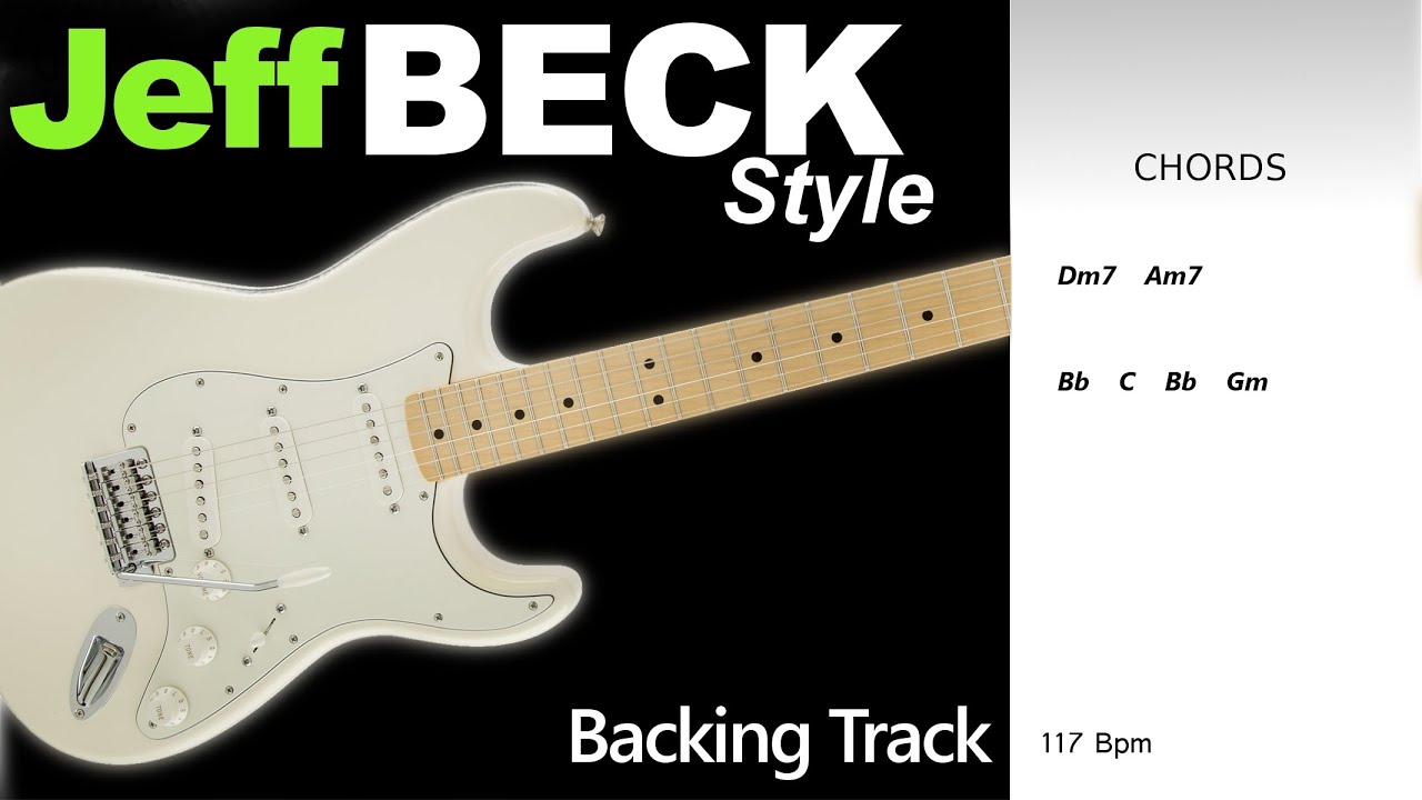 Jeff Beck Style #3 BackingTrack