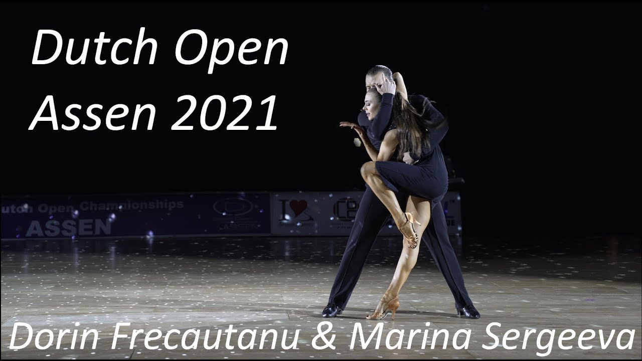 Dorin Frecautanu & Marina Sergeeva. Show Rumba. Dutch Open. Assen 2021