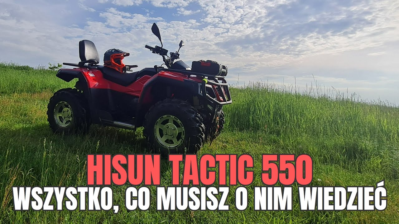 HISUN TACTIC 550 🚀 Co musisz wiedzieć przed zakupem quada? Kupno ATV 500