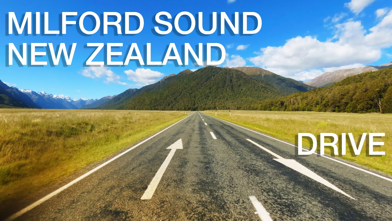 Journey to the Fiords: A Drive Through Fiordland National Park and Milford Sound
