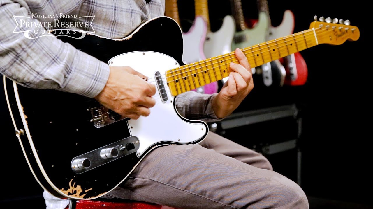 Fender Custom Shop Maple Fingerboard '65 Custom Relic Telecaster Electric Guitar