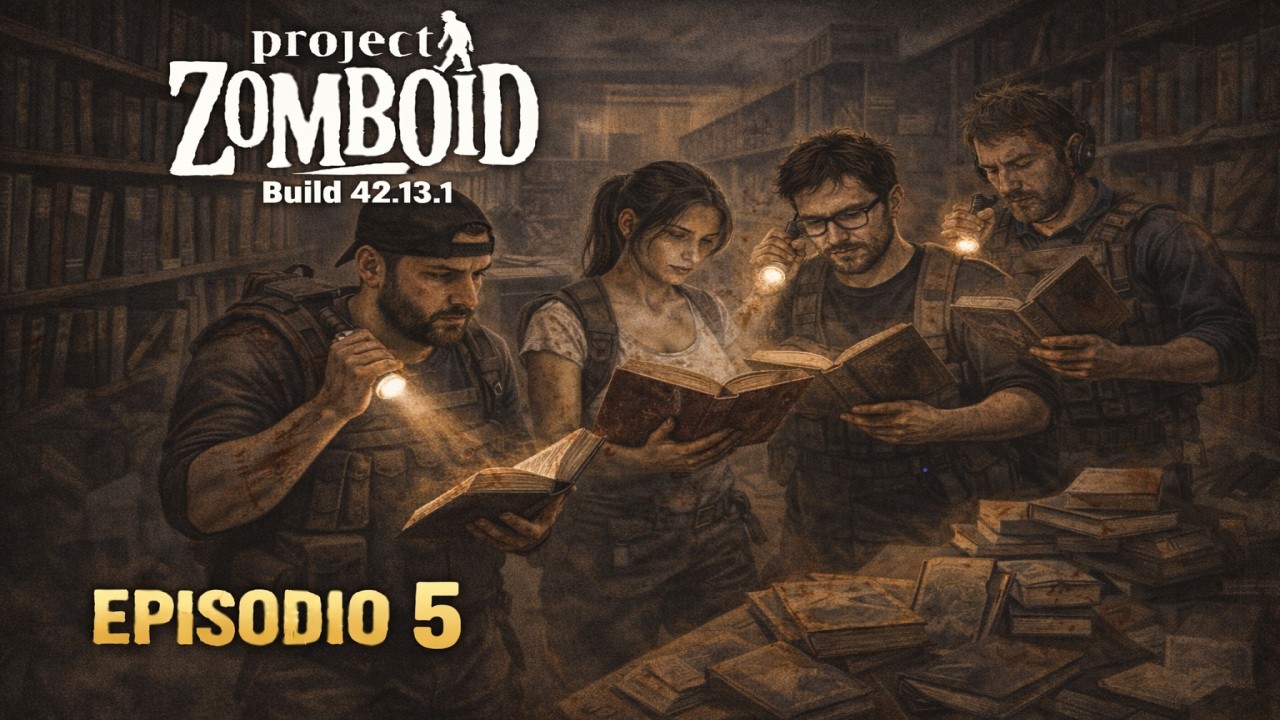 Project Zomboid | Buscando el libro perdido! #ep5