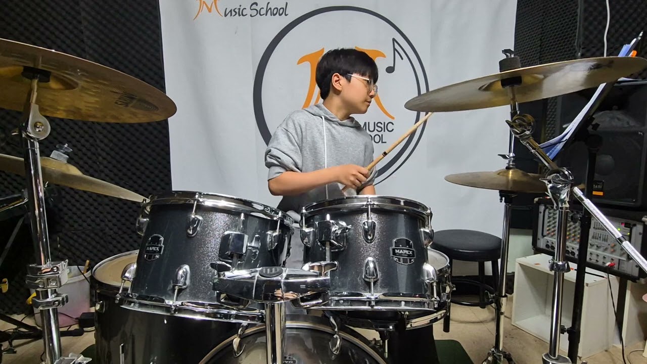 'Salsa for Three'-Free Latin Drum Play-along Track and Transcription Drum Cover