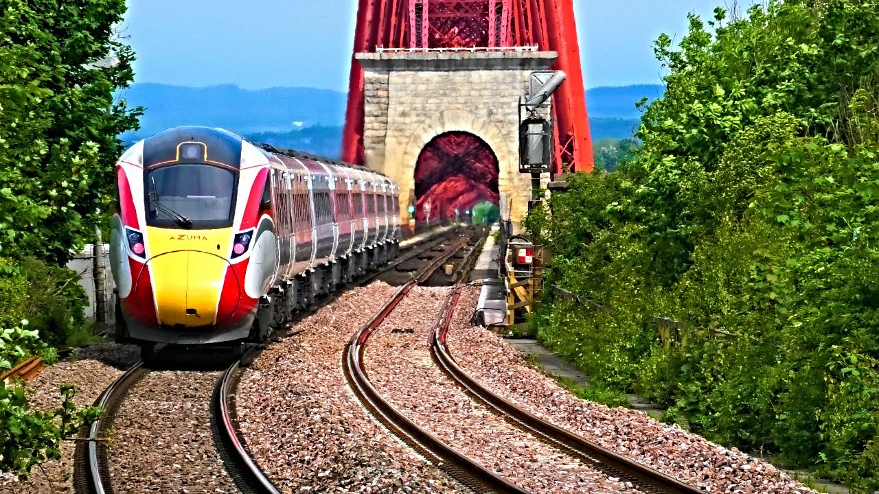 Trains at Dalmeny Station & The Forth Bridge | 10/06/21