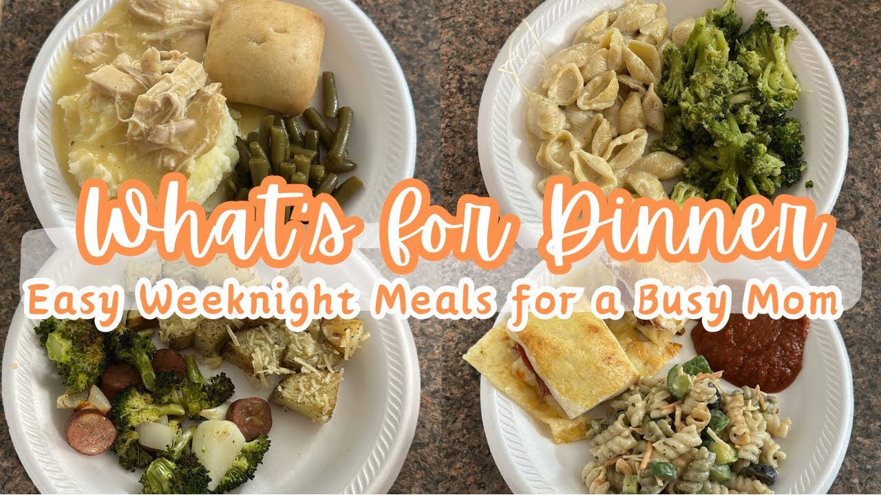 WEEKNIGHT DINNERS FOR A BUSY MOM ❤️ What’s for Dinner #91