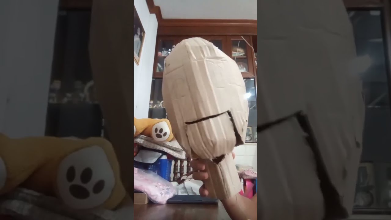 Basic Cardbord Ventriloquist Puppet Dummy Head