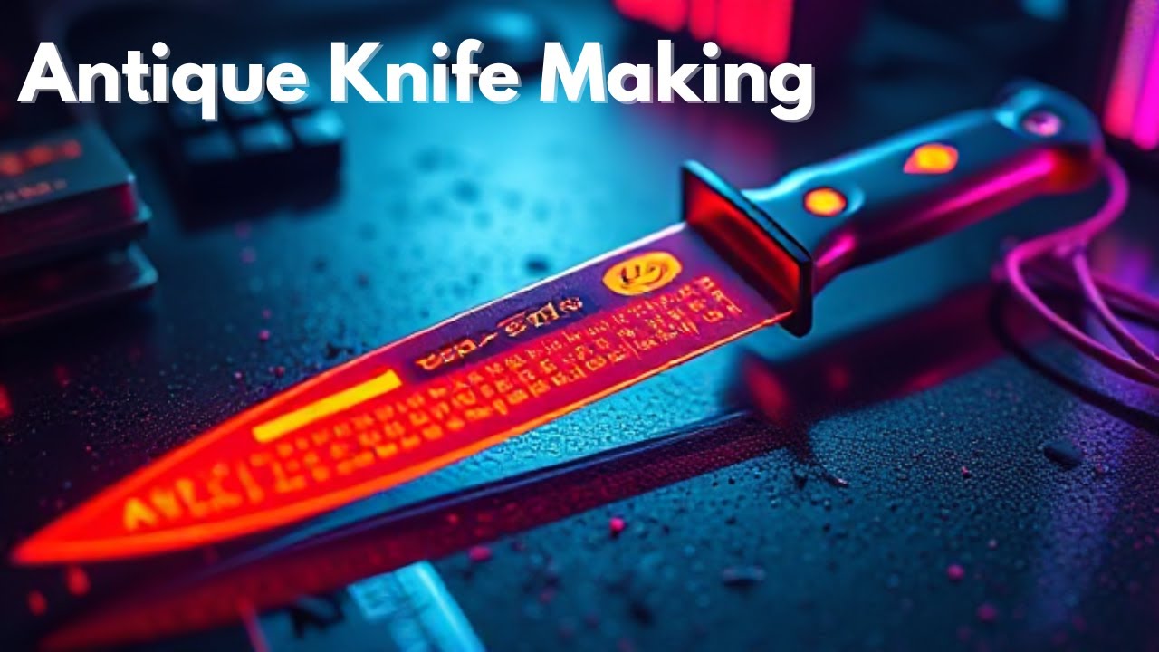 Master the Art of Antique Knife Making | Handcrafted Blades from Scratch
