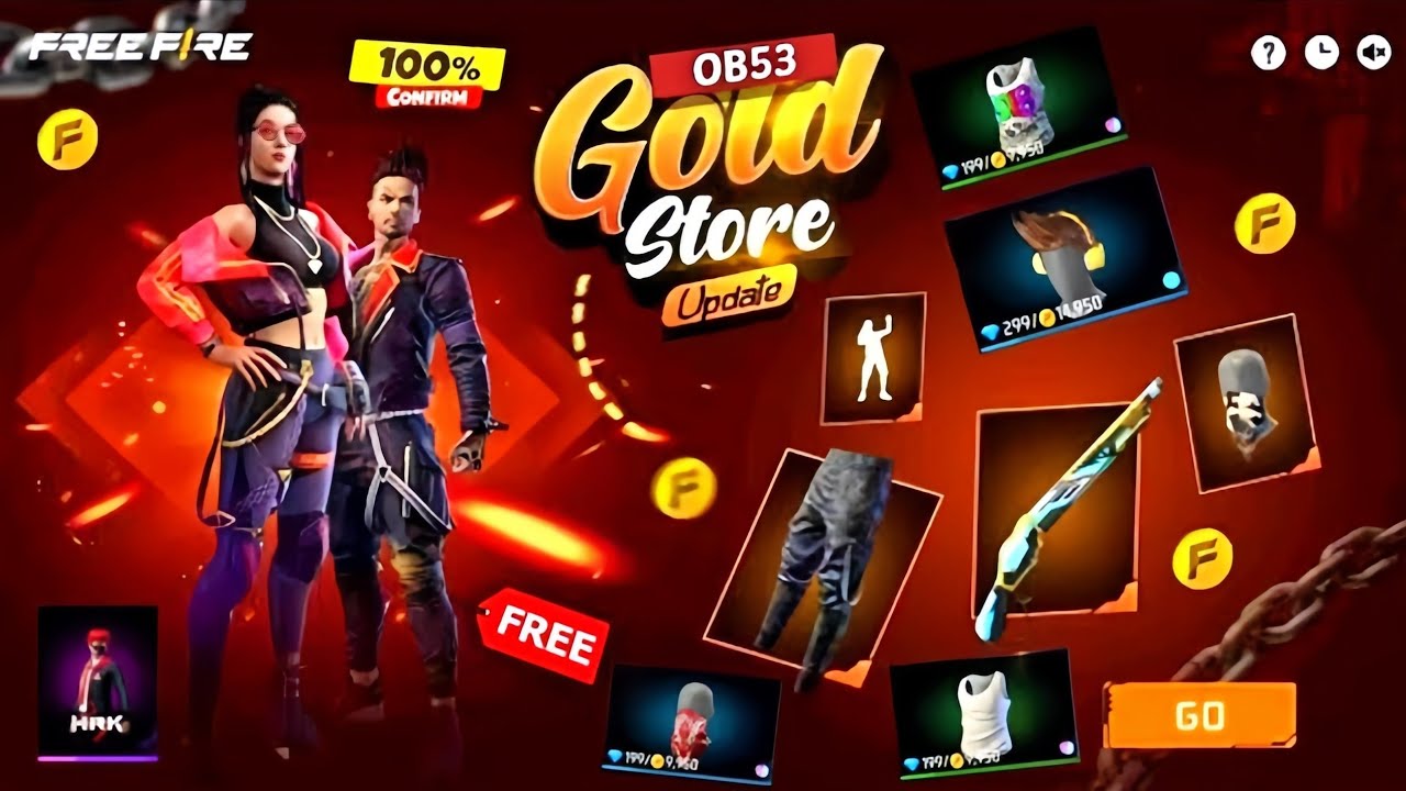 OB53 Gold Store Update 🤯 New Bundles In Gold Store Free Fire 2026 | Next Gold Store Update FF 2026