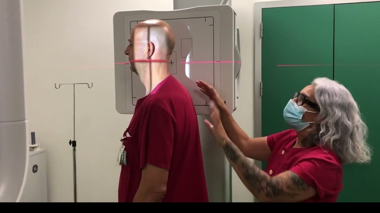 RX COLUMNA CERVICAL AP Y LATERAL