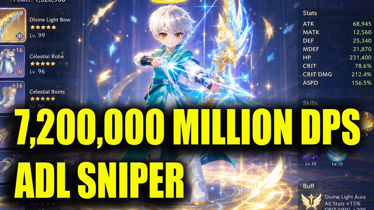 7,200,000 MILLION DPS SNIPER - RAGNAROK ORIGIN CLASSIC